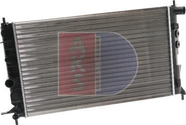 AKS Dasis 150003N - Radiateur, refroidissement du moteur cwaw.fr