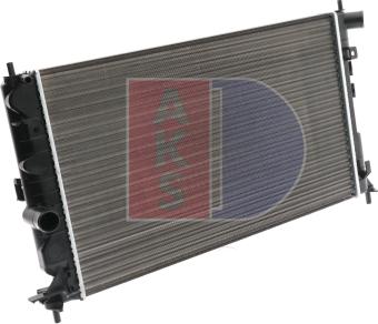 AKS Dasis 150003N - Radiateur, refroidissement du moteur cwaw.fr