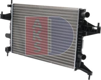 AKS Dasis 150011N - Radiateur, refroidissement du moteur cwaw.fr