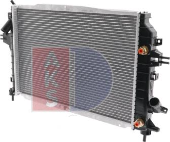 AKS Dasis 150024N - Radiateur, refroidissement du moteur cwaw.fr