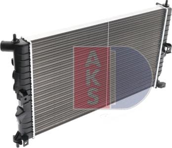 AKS Dasis 150890N - Radiateur, refroidissement du moteur cwaw.fr