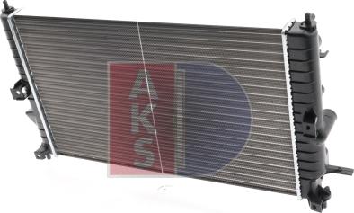 AKS Dasis 150890N - Radiateur, refroidissement du moteur cwaw.fr