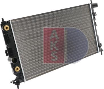 AKS Dasis 150890N - Radiateur, refroidissement du moteur cwaw.fr