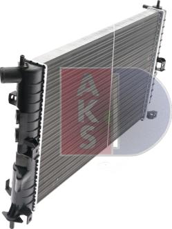 AKS Dasis 150890N - Radiateur, refroidissement du moteur cwaw.fr