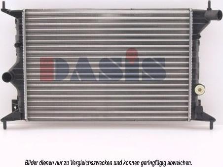 AKS Dasis 150810N - Radiateur, refroidissement du moteur cwaw.fr