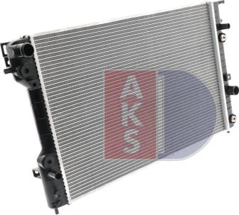 AKS Dasis 151910N - Radiateur, refroidissement du moteur cwaw.fr