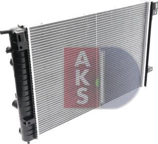 AKS Dasis 151910N - Radiateur, refroidissement du moteur cwaw.fr