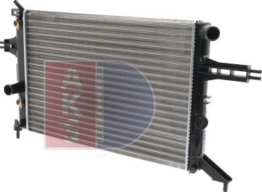 AKS Dasis 151980N - Radiateur, refroidissement du moteur cwaw.fr