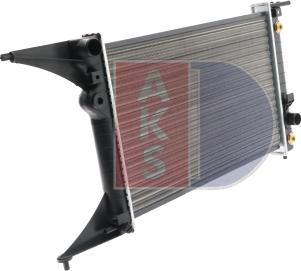 AKS Dasis 151130N - Radiateur, refroidissement du moteur cwaw.fr