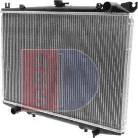 AKS Dasis 151890N - Radiateur, refroidissement du moteur cwaw.fr