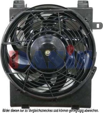 AKS Dasis 158067N - Ventilateur, refroidissement du moteur cwaw.fr