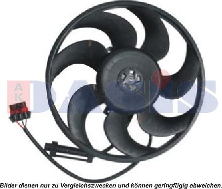 AKS Dasis 158081N - Ventilateur, refroidissement du moteur cwaw.fr