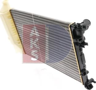 AKS Dasis 160440N - Radiateur, refroidissement du moteur cwaw.fr