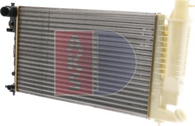 AKS Dasis 160440N - Radiateur, refroidissement du moteur cwaw.fr