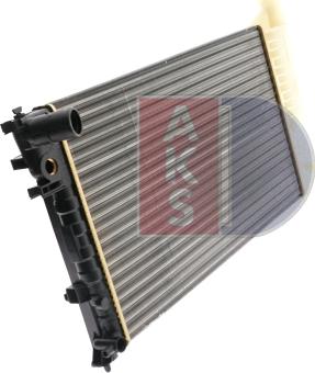 AKS Dasis 160440N - Radiateur, refroidissement du moteur cwaw.fr