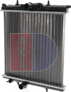 AKS Dasis 160097N - Radiateur, refroidissement du moteur cwaw.fr