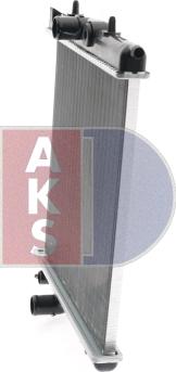 AKS Dasis 160097N - Radiateur, refroidissement du moteur cwaw.fr