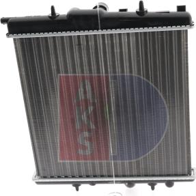 AKS Dasis 160097N - Radiateur, refroidissement du moteur cwaw.fr