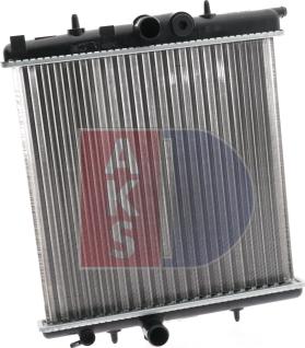 AKS Dasis 160097N - Radiateur, refroidissement du moteur cwaw.fr