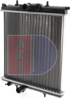 AKS Dasis 160097N - Radiateur, refroidissement du moteur cwaw.fr