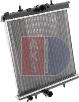 AKS Dasis 160097N - Radiateur, refroidissement du moteur cwaw.fr