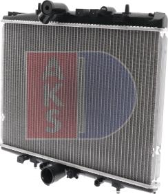 AKS Dasis 160059N - Radiateur, refroidissement du moteur cwaw.fr