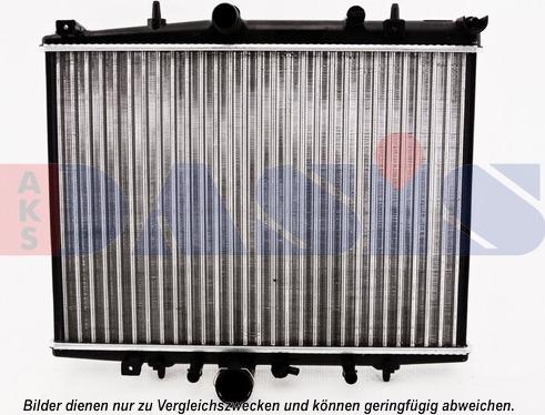 AKS Dasis 160058N - Radiateur, refroidissement du moteur cwaw.fr