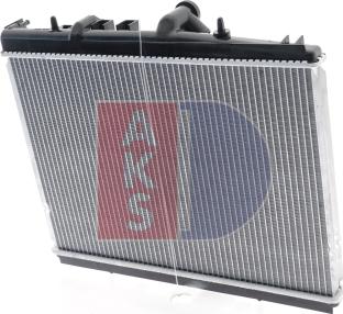 AKS Dasis 160000N - Radiateur, refroidissement du moteur cwaw.fr