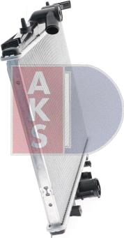 AKS Dasis 160000N - Radiateur, refroidissement du moteur cwaw.fr