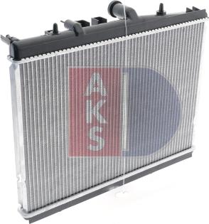 AKS Dasis 160000N - Radiateur, refroidissement du moteur cwaw.fr