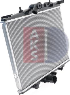 AKS Dasis 160000N - Radiateur, refroidissement du moteur cwaw.fr