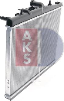 AKS Dasis 160000N - Radiateur, refroidissement du moteur cwaw.fr