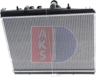 AKS Dasis 160000N - Radiateur, refroidissement du moteur cwaw.fr