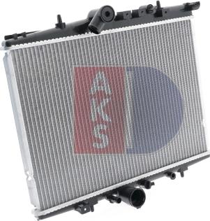 AKS Dasis 160000N - Radiateur, refroidissement du moteur cwaw.fr