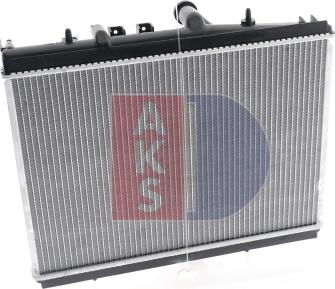 AKS Dasis 160000N - Radiateur, refroidissement du moteur cwaw.fr