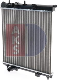 AKS Dasis 160019N - Radiateur, refroidissement du moteur cwaw.fr