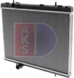 AKS Dasis 160011N - Radiateur, refroidissement du moteur cwaw.fr