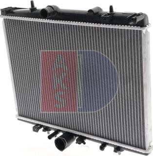 AKS Dasis 160017N - Radiateur, refroidissement du moteur cwaw.fr