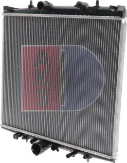 AKS Dasis 160115N - Radiateur, refroidissement du moteur cwaw.fr