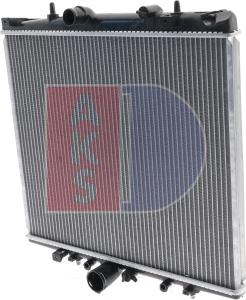 AKS Dasis 160116N - Radiateur, refroidissement du moteur cwaw.fr