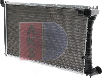 AKS Dasis 160350N - Radiateur, refroidissement du moteur cwaw.fr