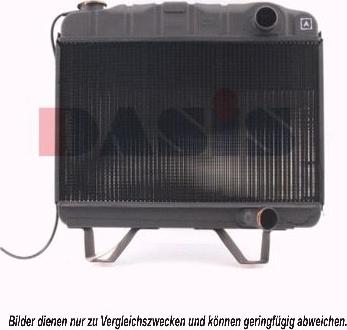 AKS Dasis 160250N - Radiateur, refroidissement du moteur cwaw.fr