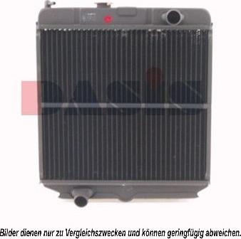 AKS Dasis 160210N - Radiateur, refroidissement du moteur cwaw.fr