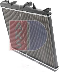 AKS Dasis 161820N - Radiateur, refroidissement du moteur cwaw.fr