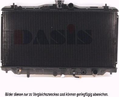 AKS Dasis 100490N - Radiateur, refroidissement du moteur cwaw.fr