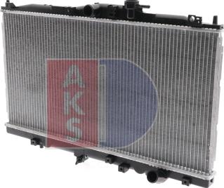 AKS Dasis 100560N - Radiateur, refroidissement du moteur cwaw.fr