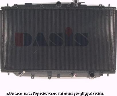 AKS Dasis 100570N - Radiateur, refroidissement du moteur cwaw.fr