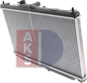 AKS Dasis 100610N - Radiateur, refroidissement du moteur cwaw.fr