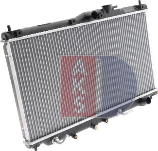 AKS Dasis 100610N - Radiateur, refroidissement du moteur cwaw.fr