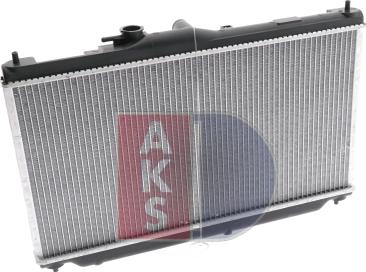 AKS Dasis 100610N - Radiateur, refroidissement du moteur cwaw.fr